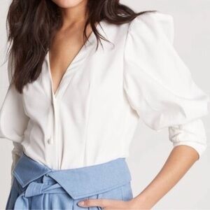 Choosy White Women's Blouse
